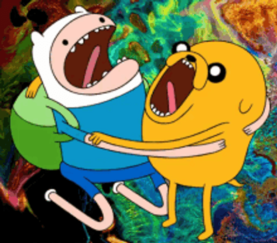 Trippy Adventure Time GIF