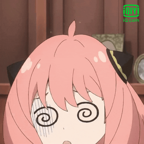 Trippy Anya Forger Wobbly Eyes GIF
