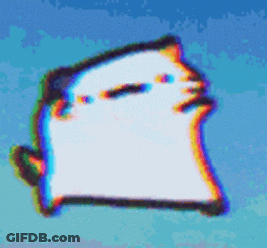 Trippy Cat Vibing GIF