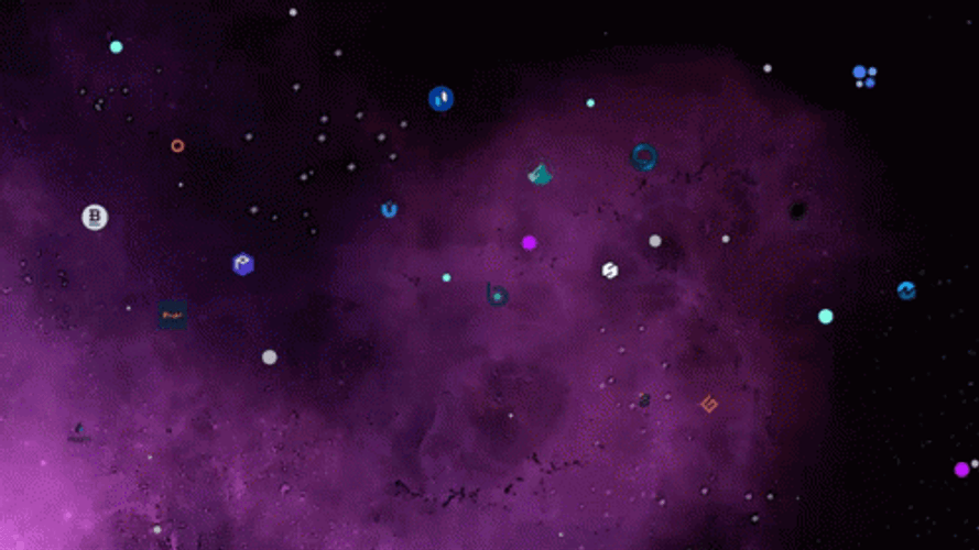 Trippy Dope Cryptex Asteroid GIF