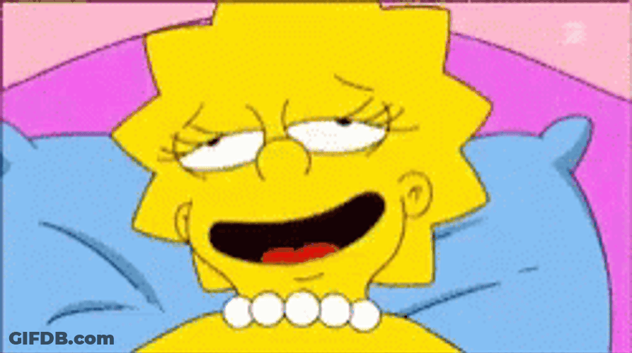 Trippy Dope Lisa Simpson High GIF