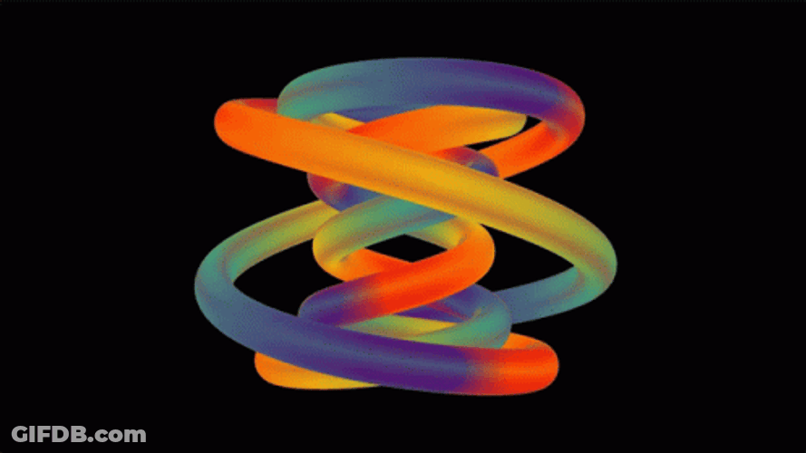 Trippy Dope Spiral Infinite Rainbow GIF
