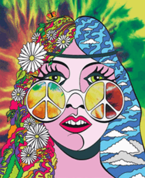 Trippy Gypsy Girl GIF