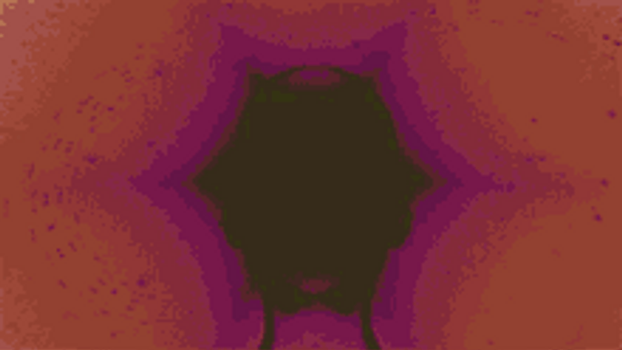 Trippy Human Figure Shake GIF