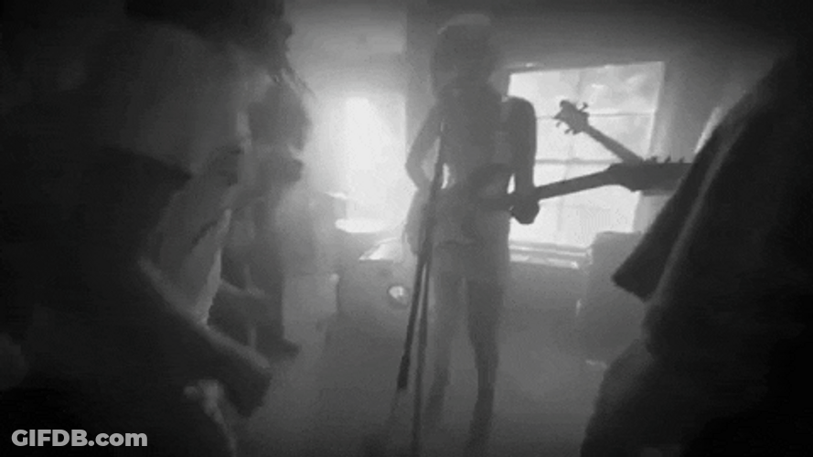 Trippy People Partying Alien Dancing GIF