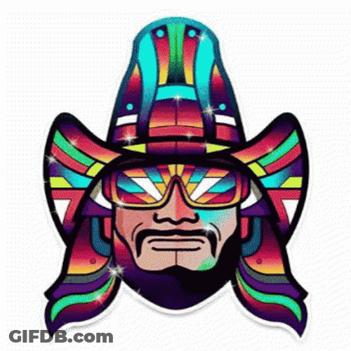 Trippy Randy Savage Animation GIF