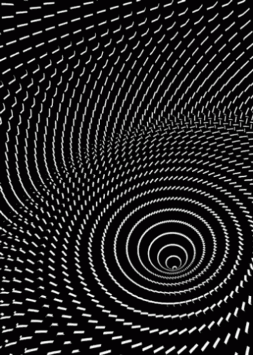 Trippy Spiral Illusion GIF