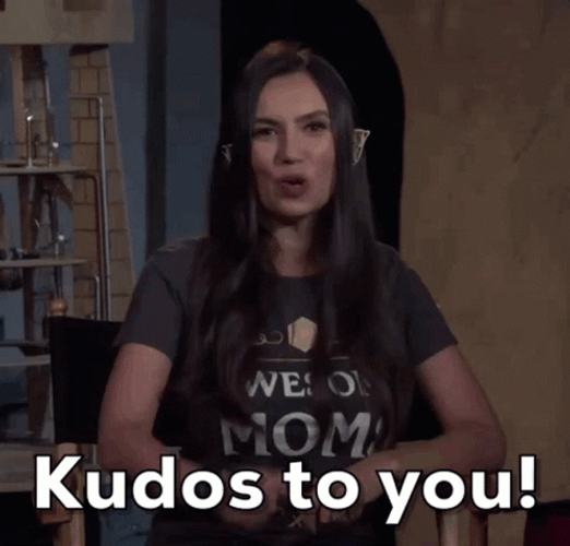 Trisha Hershberger Kudos To You GIF
