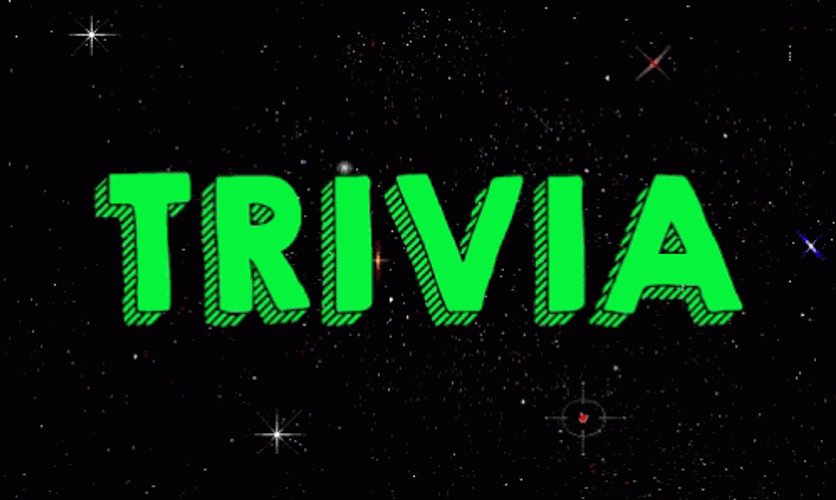 Trivia Quiz Night On Animated Text GIF