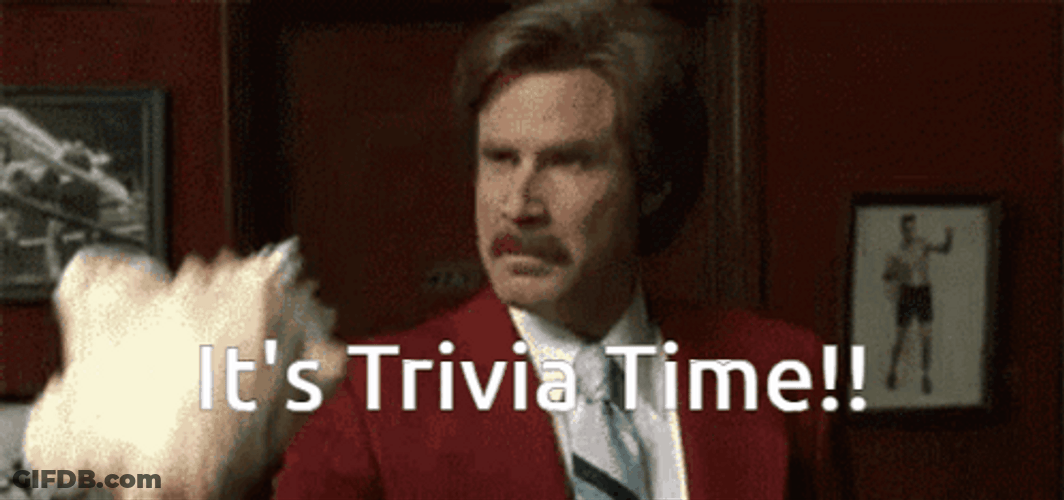 Trivia Time Anchorman GIF