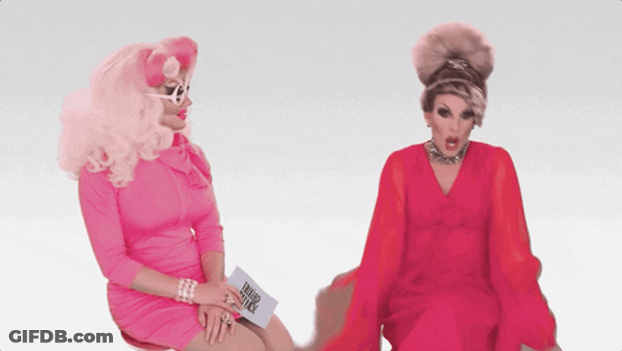 Trixie Katya Fabulous Wooo GIF