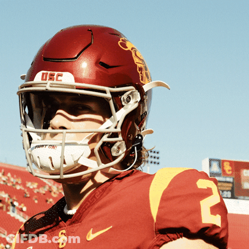 Trojans Pointing On The Camera NFL GIF