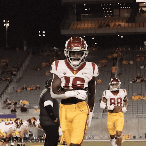 Trojans Running To The Camera GIF