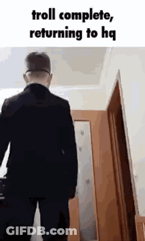 Troll Complete Returning To HQ Vee Vendetta Mask GIF