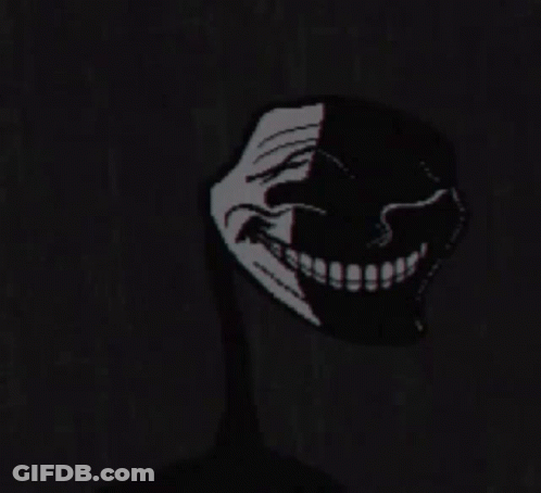 Troll Face Poster Saying The Incident GIF