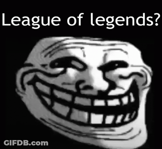 Troll Meme Fading Smile League Of Legends GIF