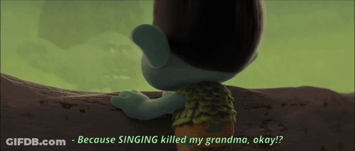 Troll Saying Singing Killed Grandma GIF