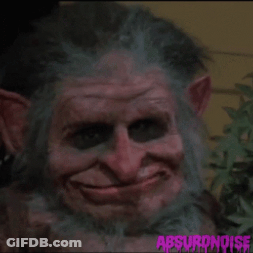 Troll Scary Monster Black Eyes Absurdnoise GIF