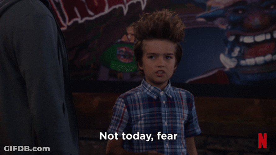 Troller Coaster Not Today Fear Crazy Hair GIF