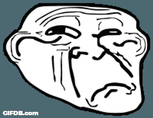 Trollface Sticker GIF