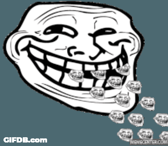 Trollface Test Sticker Sticker GIF
