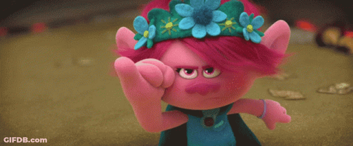 Trolls Biggie And Poppy Pinky Promise GIF