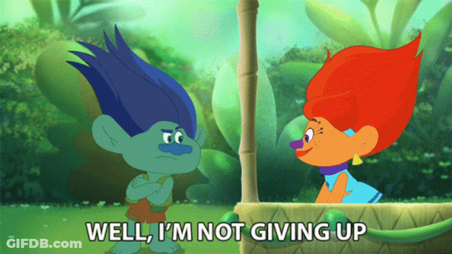 Trolls Branch I Will Survive GIF