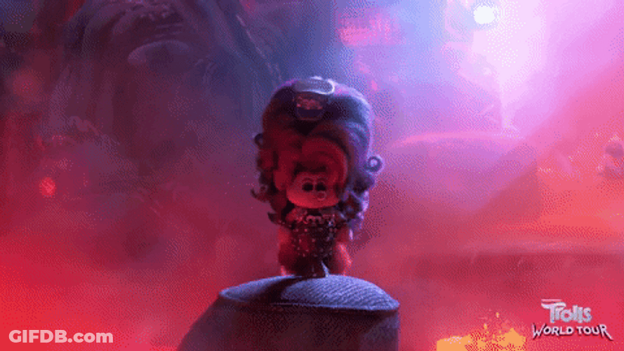 Trolls World Tour Rock And Roll GIF