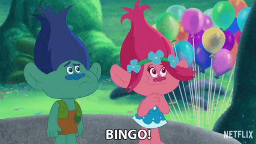Trolls World Tour Thats A Bingo GIF