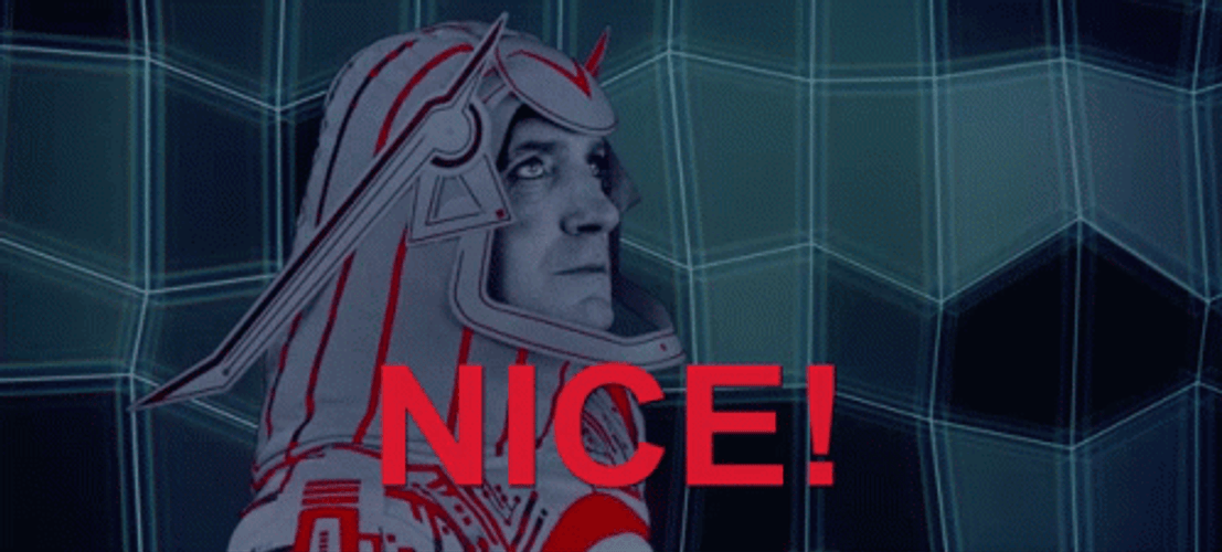 Tron Sark Nice GIF