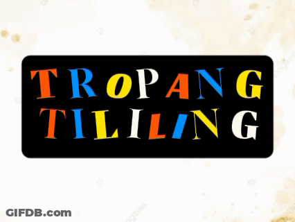 Tropang Tililing Sign In Colorful Letters GIF