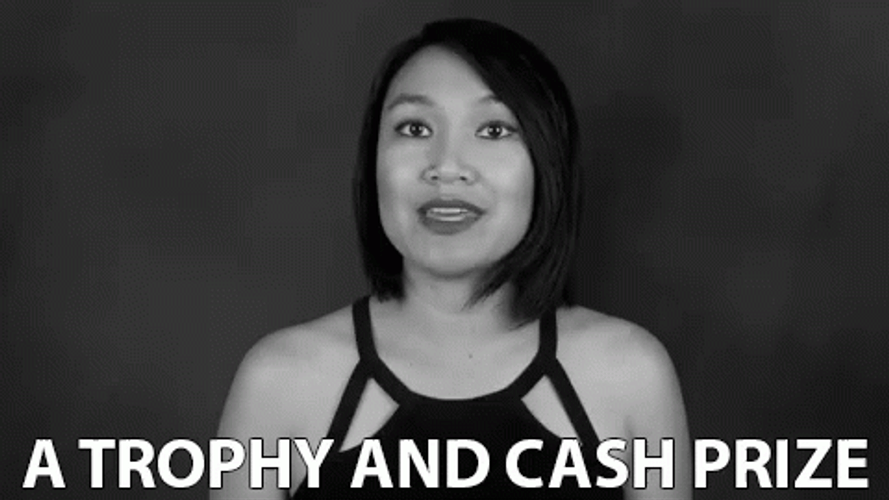 Trophy And Cash Prize Its Like A Reward GIF