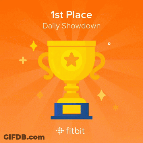 Trophy Saying 1St Place Daily Showdown Energizer Bunny GIF