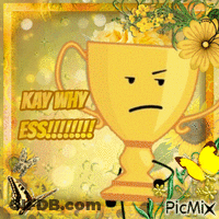 Trophy With Kay Why Ess GIF