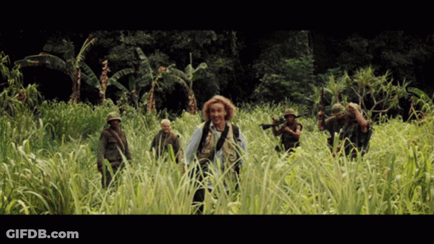 Tropic Thunder Land Mine Explosion GIF