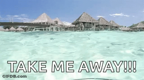 Tropical Island Take Me Away GIF