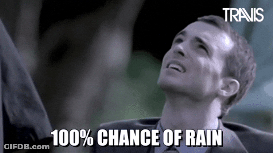 Tropical Storm Fran Healy Looking Up GIF