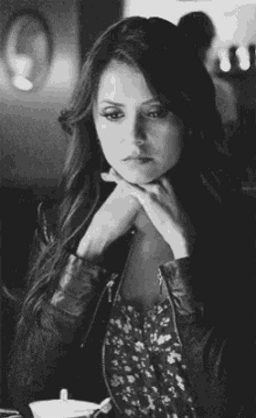 Troubled Elena Gilbert Sad GIF