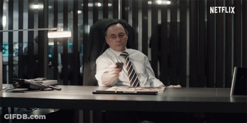 Troubled Peter Benedict GIF
