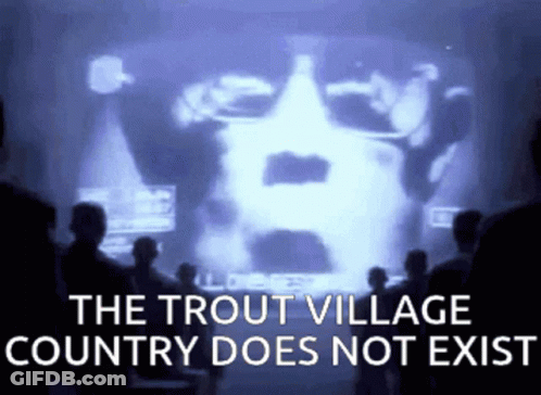 Trout Village Country Does Not Exist GIF