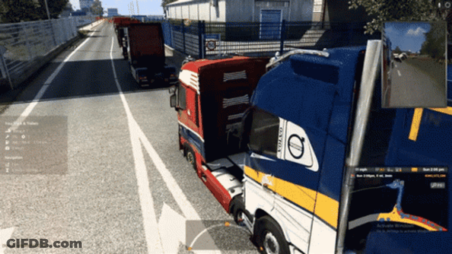 Truck Crash Prime Mover Left Behind GIF