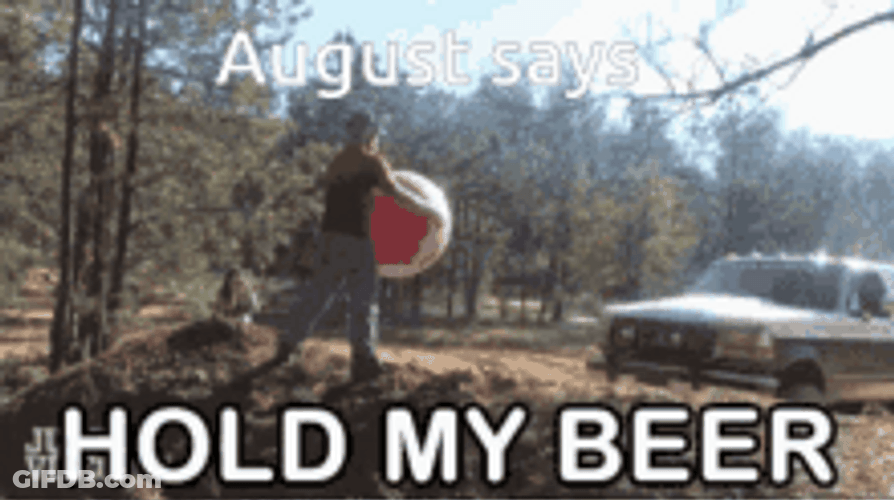Truck Stunt Fail Hold My Beer GIF