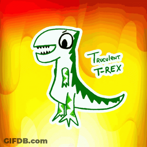 Truculent T-Rex GIF