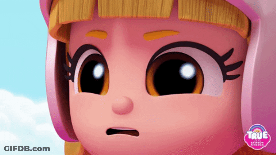 True And The Rainbow Kingdom Eye Twitch GIF