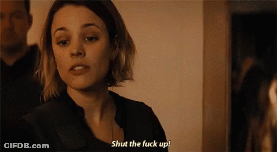 True Detective Ani Bezzerides Shut The Fuck Up GIF