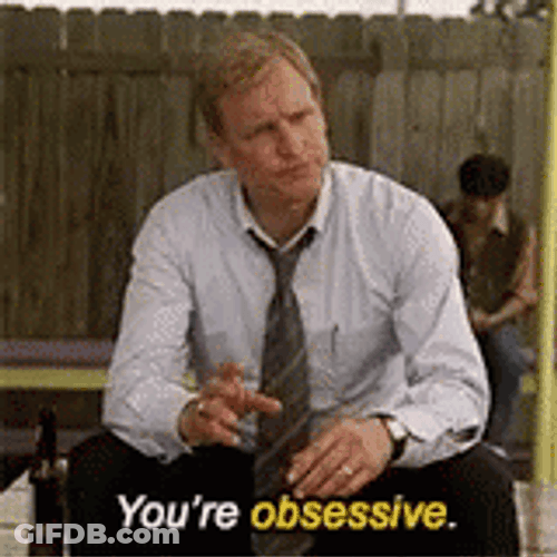 True Detective Martin Hart You're Obsessive GIF
