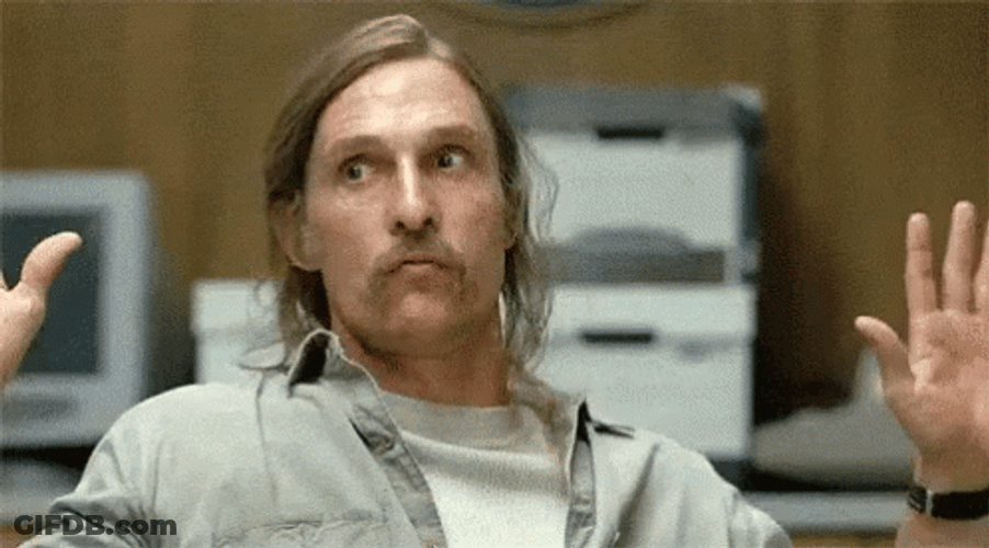 True Detective Rustin Cohle Heavy Shit GIF