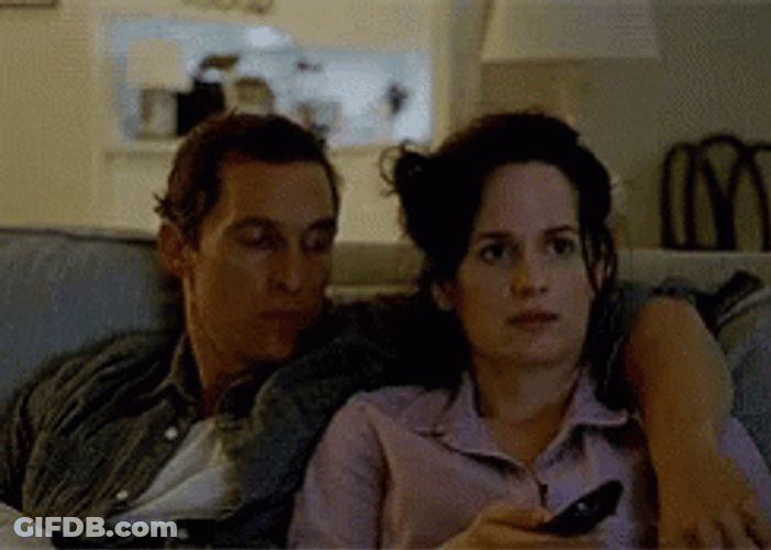 True Detective Rustin Cohle Looking At Laurie Perkins GIF