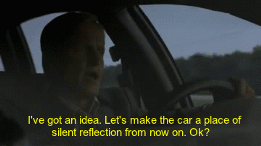 True Detective Silent Car GIF