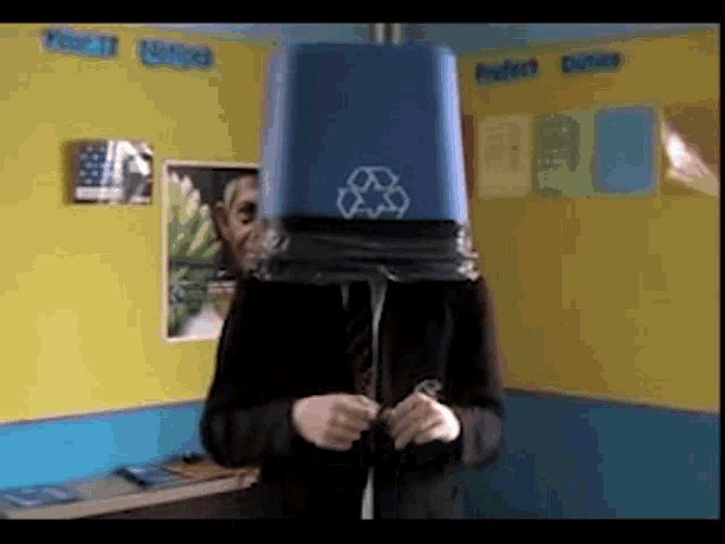 True Identity Garbage Guy GIF